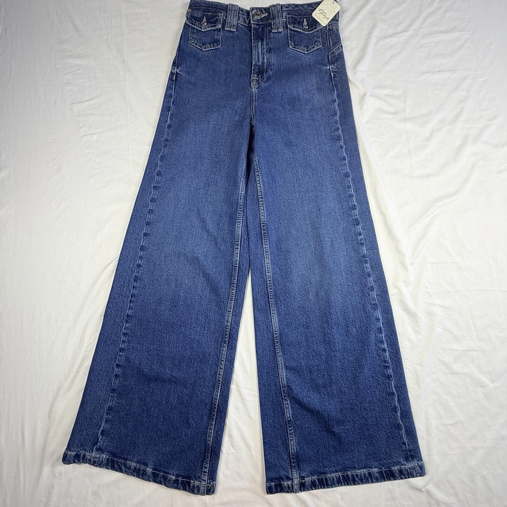 Free People Kellee High Rise Palazzo 27 New With Tag